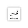 Cedule kuřárna | Piktogram (čtverec)