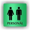 Cedule personál muži,ženy – plast (piktogram)