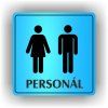 Cedule personál muži,ženy – plast (piktogram)