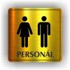 Cedule personál muži,ženy – plast (piktogram)