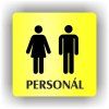 Cedule personál muži,ženy – plast (piktogram)
