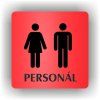 Cedule personál muži,ženy – plast (piktogram)