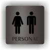 Cedule personál muži,ženy – plast (piktogram)