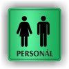 Cedule personál muži,ženy – plast (piktogram)