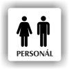 Cedule personál muži,ženy – plast (piktogram)