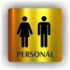 Cedule personál muži,ženy – plast (piktogram)