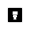 Cedule wc | Piktogram (čtverec)