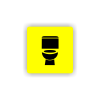 Cedule wc | Piktogram (čtverec)