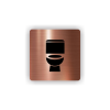 Cedule wc | Piktogram (čtverec)
