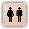Cedule muži,ženy – plast (piktogram)