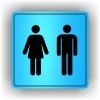 Cedule muži,ženy – plast (piktogram)