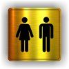 Cedule muži,ženy – plast (piktogram)