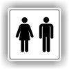Cedule muži,ženy – plast (piktogram)