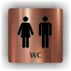 Cedule wc muži,ženy – plast (piktogram)