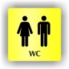 Piktogram - WC MUŽI,ŽENY
