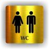 Cedule wc muži,ženy – plast (piktogram)