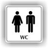 Cedule wc muži,ženy – plast (piktogram)