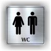 Cedule wc muži,ženy – plast (piktogram)