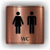 Cedule wc muži,ženy – plast (piktogram)