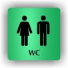 Piktogram - WC MUŽI,ŽENY