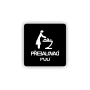 Cedule přebalovací pult | Piktogram (čtverec)