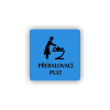 Cedule přebalovací pult | Piktogram (čtverec)