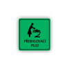 Cedule přebalovací pult | Piktogram (čtverec)