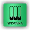 Cedule spisovna – plast (piktogram)