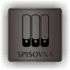 Cedule spisovna – plast (piktogram)