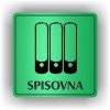Cedule spisovna – plast (piktogram)