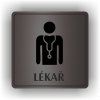 Cedule lékař – plast (piktogram)