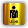 Cedule lékař – plast (piktogram)