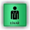 Cedule lékař – plast (piktogram)