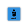 Cedule lékař | Piktogram (čtverec)