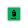 Cedule lékař | Piktogram (čtverec)