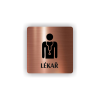 Cedule lékař | Piktogram (čtverec)