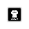 Cedule výlevka | Piktogram (čtverec)