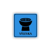 Cedule výlevka | Piktogram (čtverec)