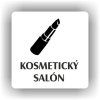 Cedule kosmetický salón – plast (piktogram)