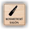 Cedule kosmetický salón – plast (piktogram)