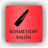 Cedule kosmetický salón – plast (piktogram)