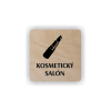 Cedule kosmetický salón | Piktogram (čtverec)