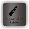 Cedule kosmetický salón – plast (piktogram)