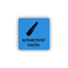Cedule kosmetický salón | Piktogram (čtverec)