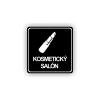 Cedule kosmetický salón | Piktogram (čtverec)