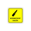 Cedule kosmetický salón | Piktogram (čtverec)