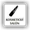 Cedule kosmetický salón – plast (piktogram)