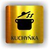 Cedule kuchyňka – plast (piktogram)