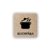 Cedule kuchyňka | Piktogram (čtverec)