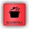 Cedule kuchyňka – plast (piktogram)
